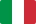 Bandera de Italia